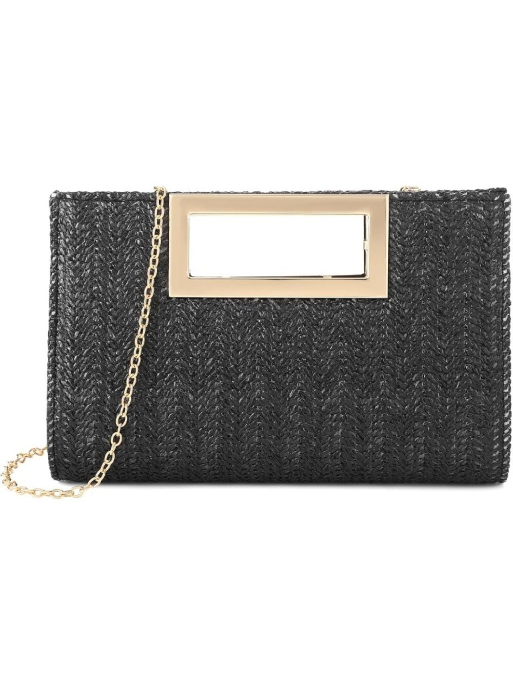 Woven Clutch Purse for Women | Boho Envelope Evening Bag | Summer Beach Handbag